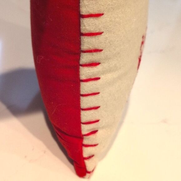 Pier 1 Reindeer Embroidered Square   Decorative Throw Accent Pillow - Picture 7 of 8